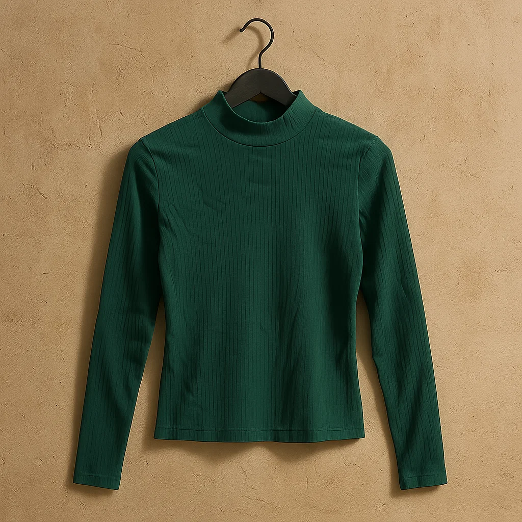 Women Zara Ribbed T-shirt