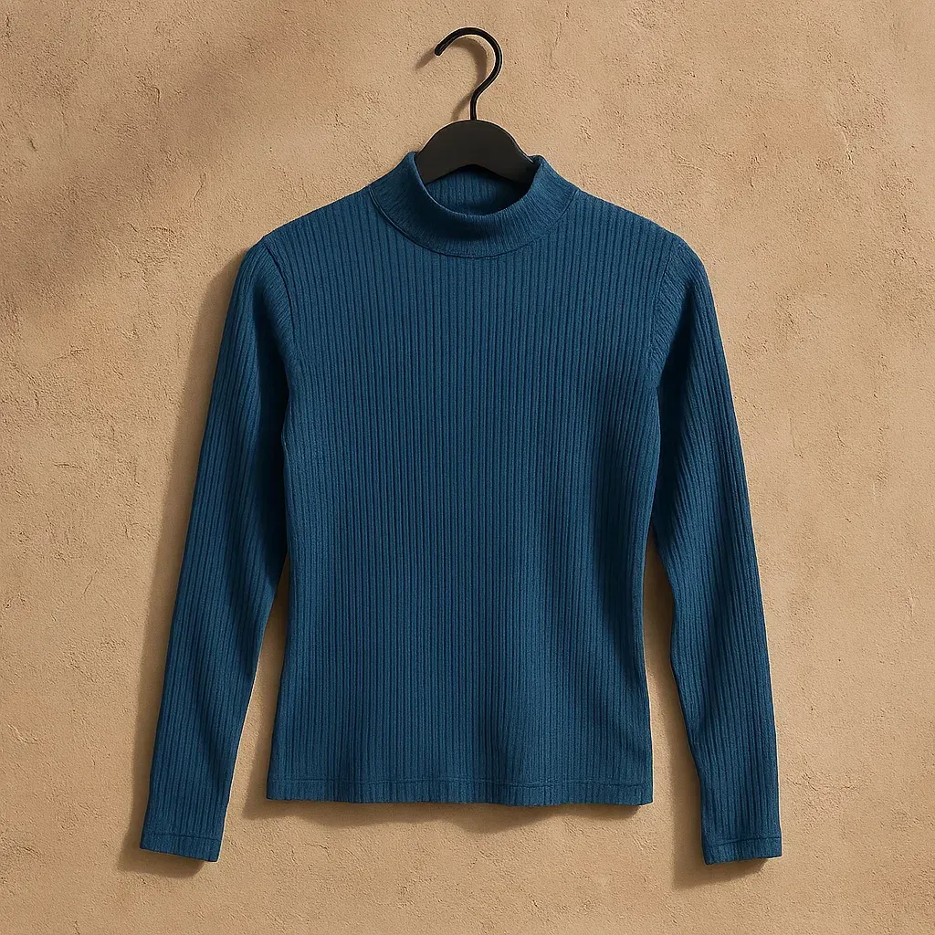 Women Zara Ribbed T-shirt