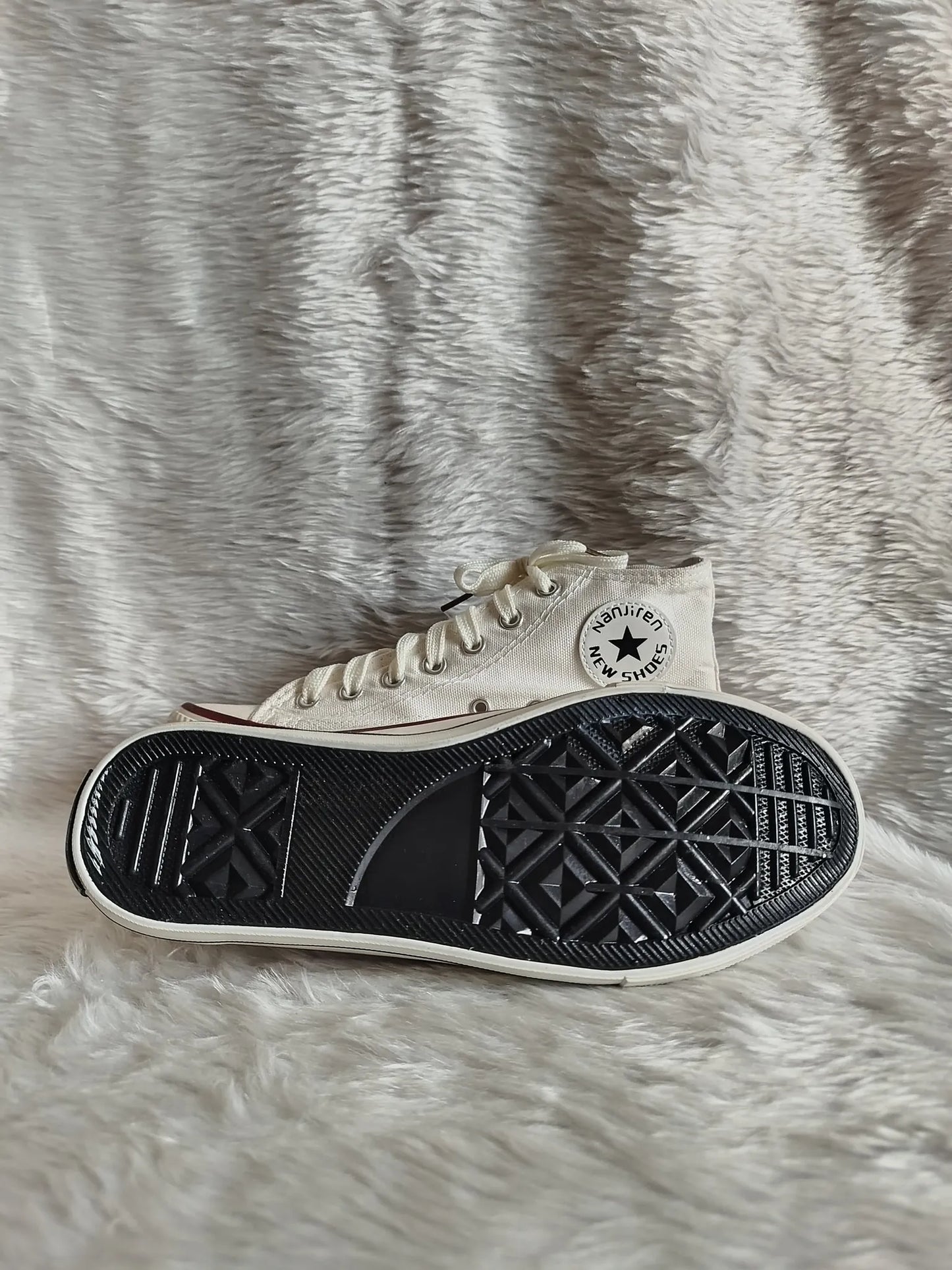 High Neck Canvas Sneaker
