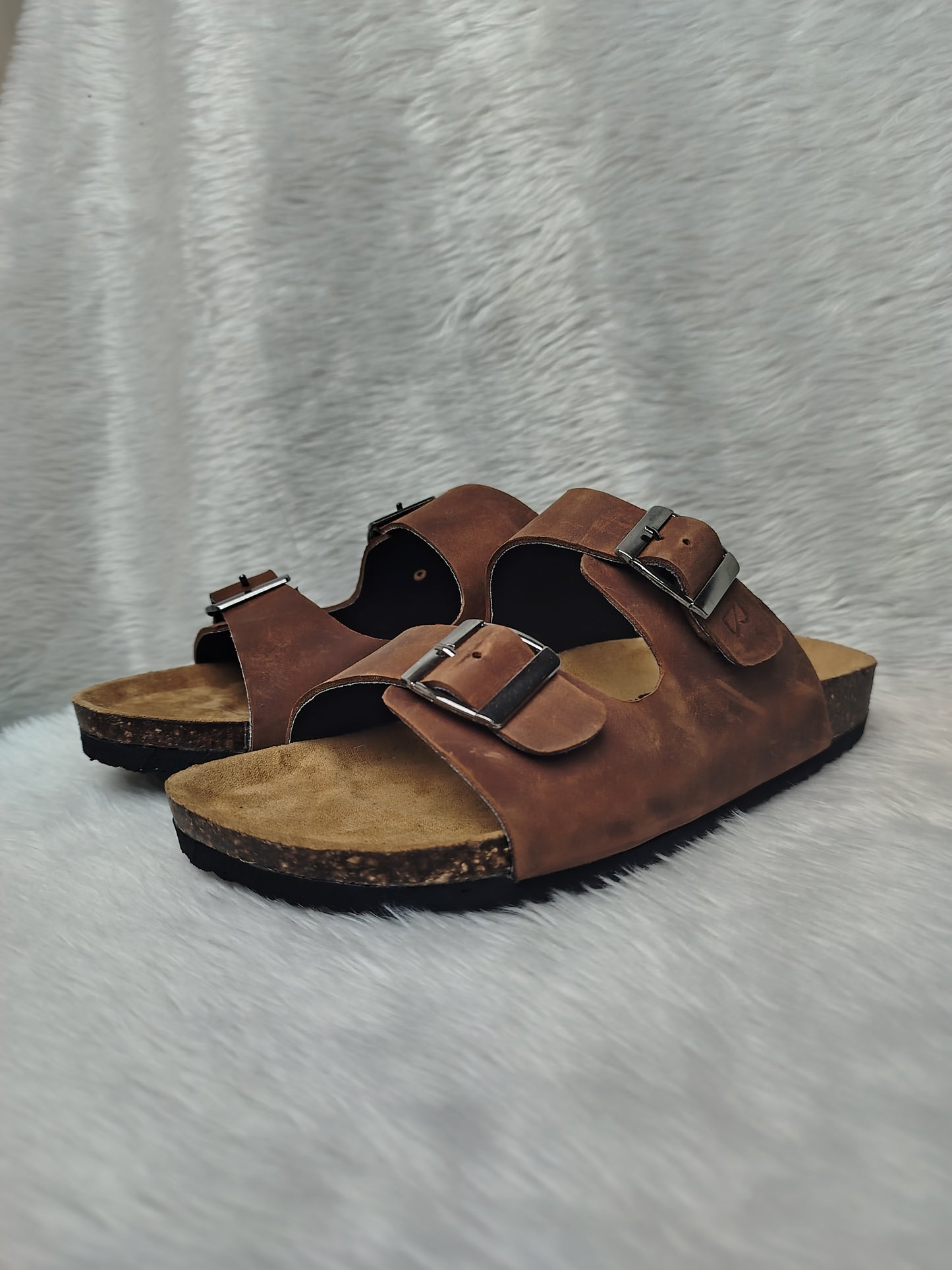 Arizona Men's Leather Sandals - BlackBole Edition A03
