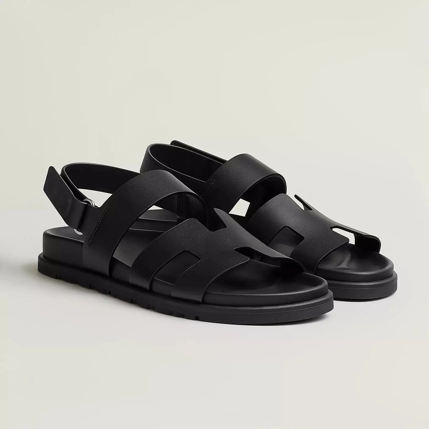 Men's Leather Sandal - BlackBole Edition 2001