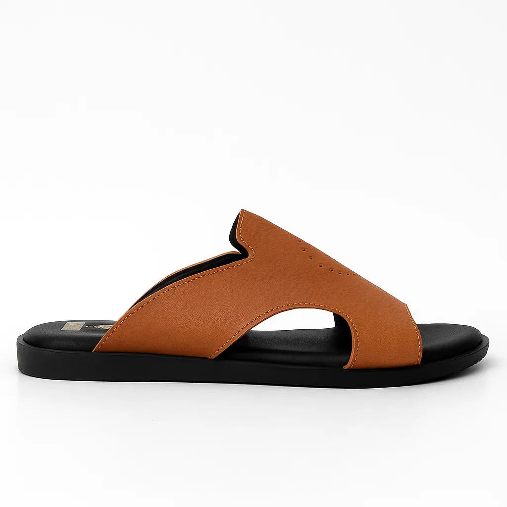 BlackBole Bob Leather Sandal - 1018 Brown