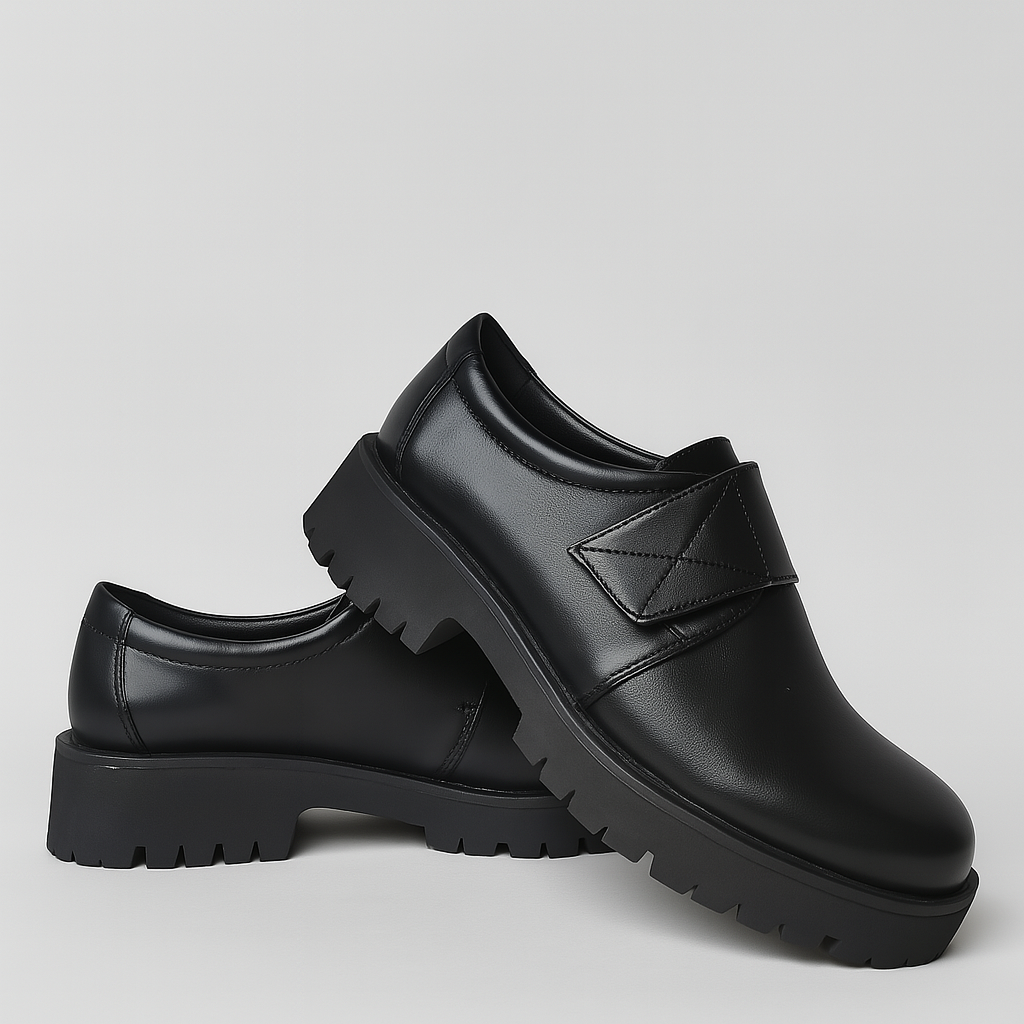 HexaFlex Women High Heel (Original Leather) - Black