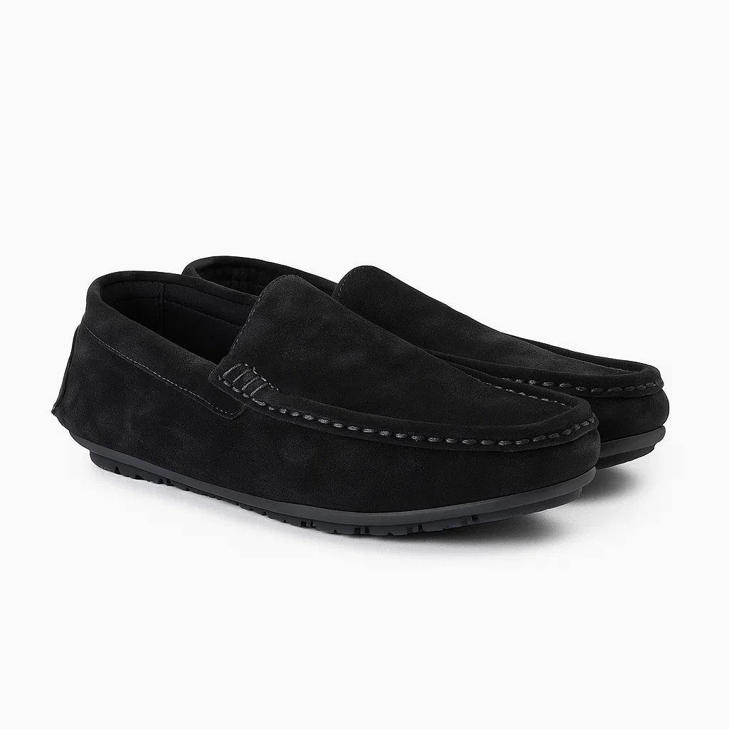 Men's Heritage Suede Leather Loafer - BB0701