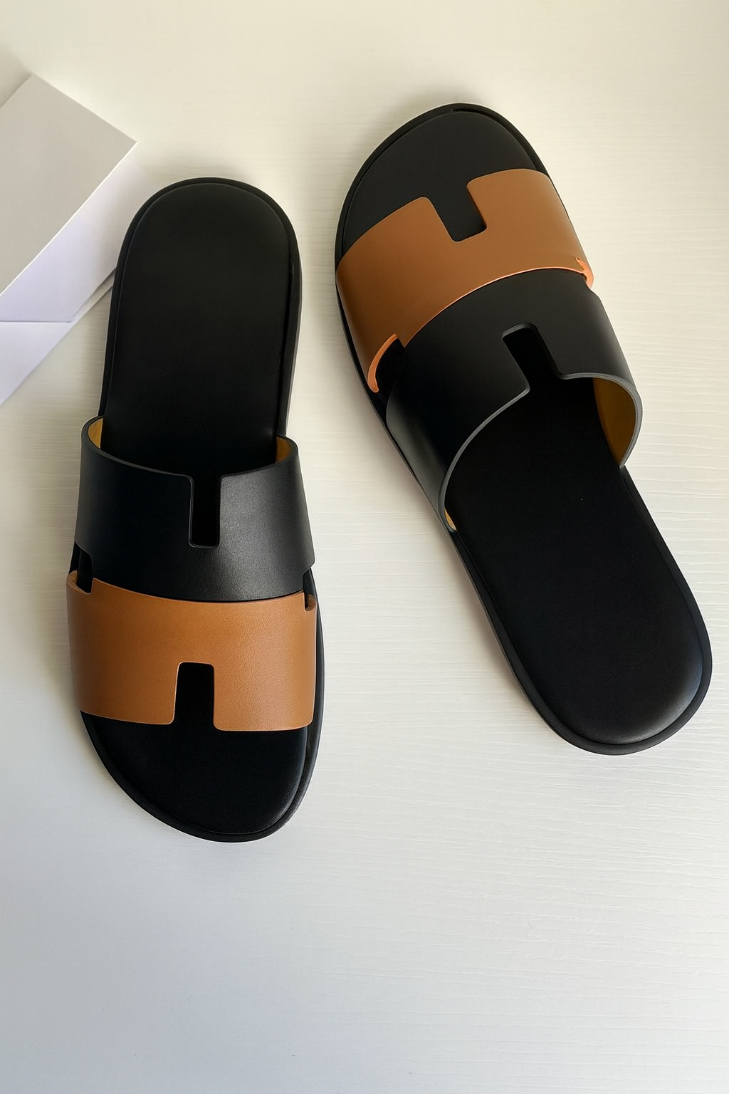 Men's Leather Sandal - BlackBole Edition 1016