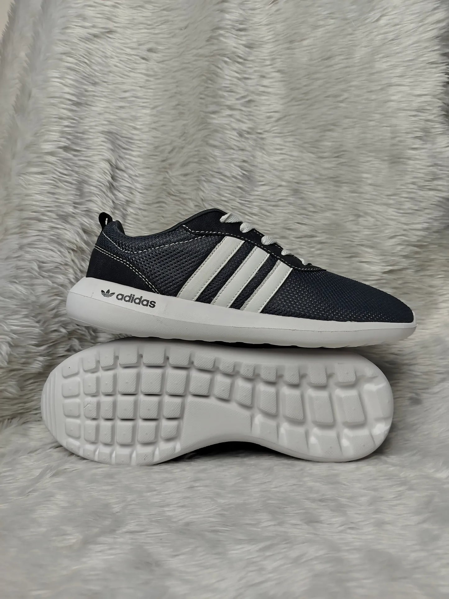 Casual Knit Sneakers – Dark Gray