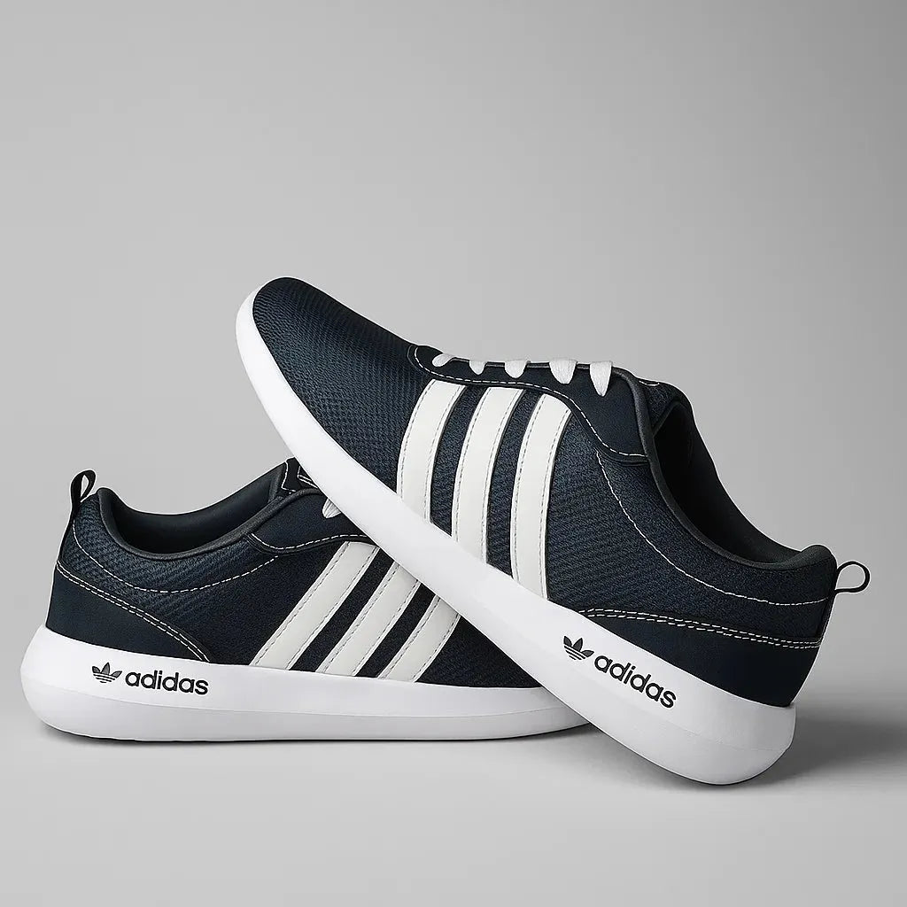 Casual Knit Sneakers – Dark Gray