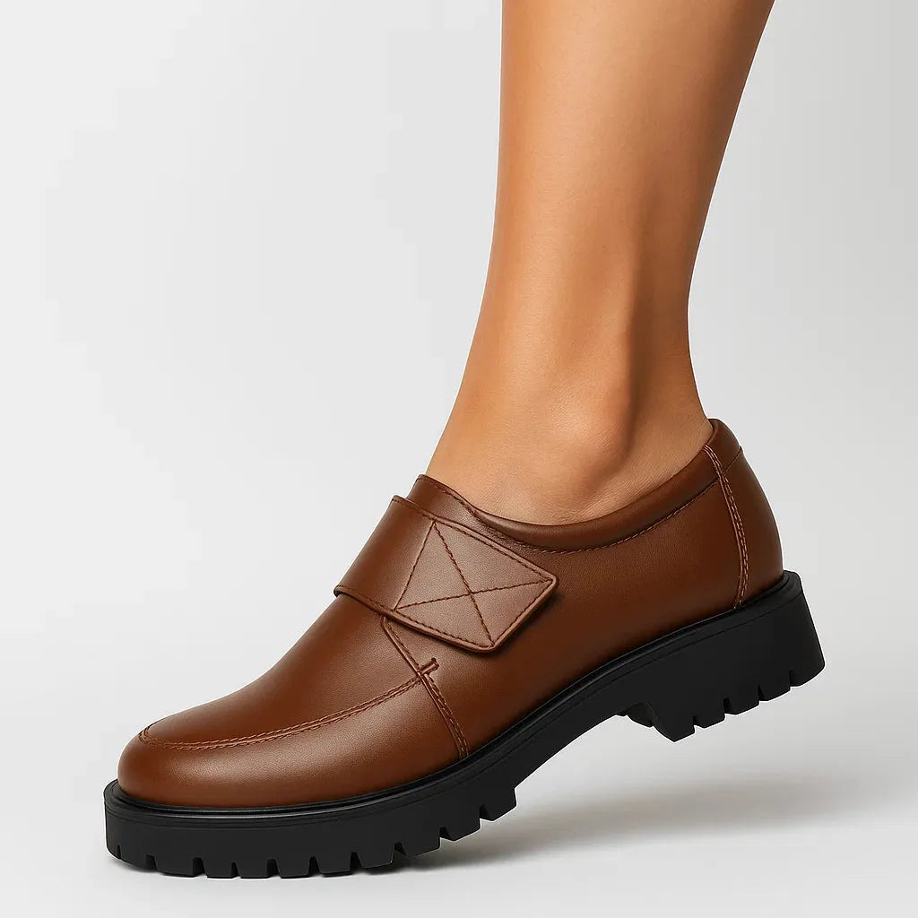 HexaFlex Women High Heel (Original Leather) - Brown