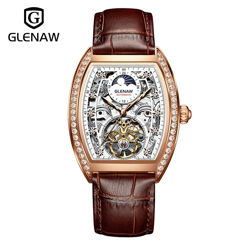Glenaw Gold Automatic Mechanical Watch