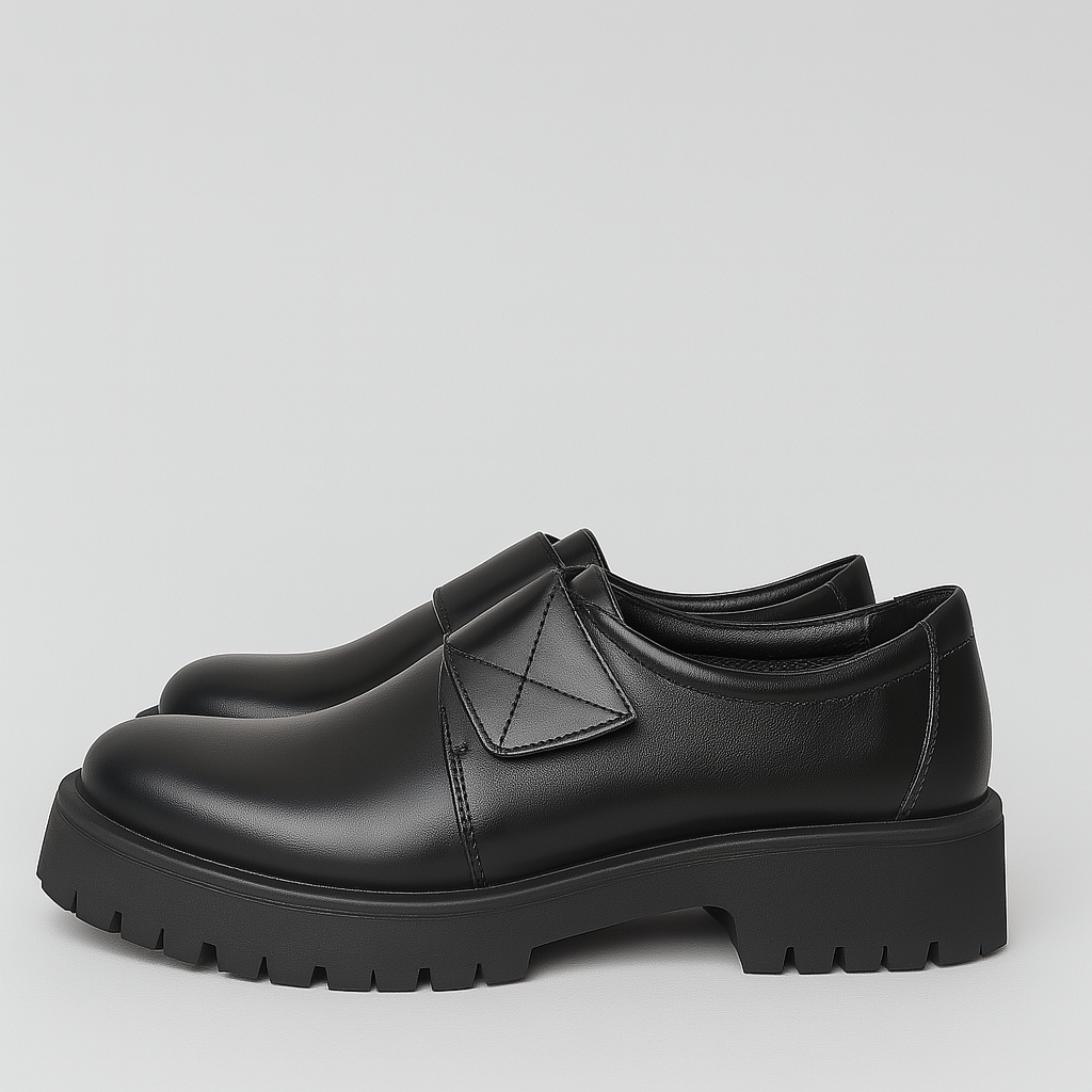 HexaFlex Women High Heel (Original Leather) - Black