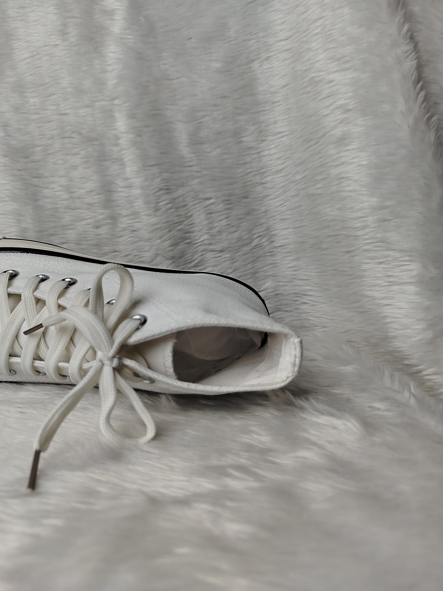 High Neck Canvas Sneaker