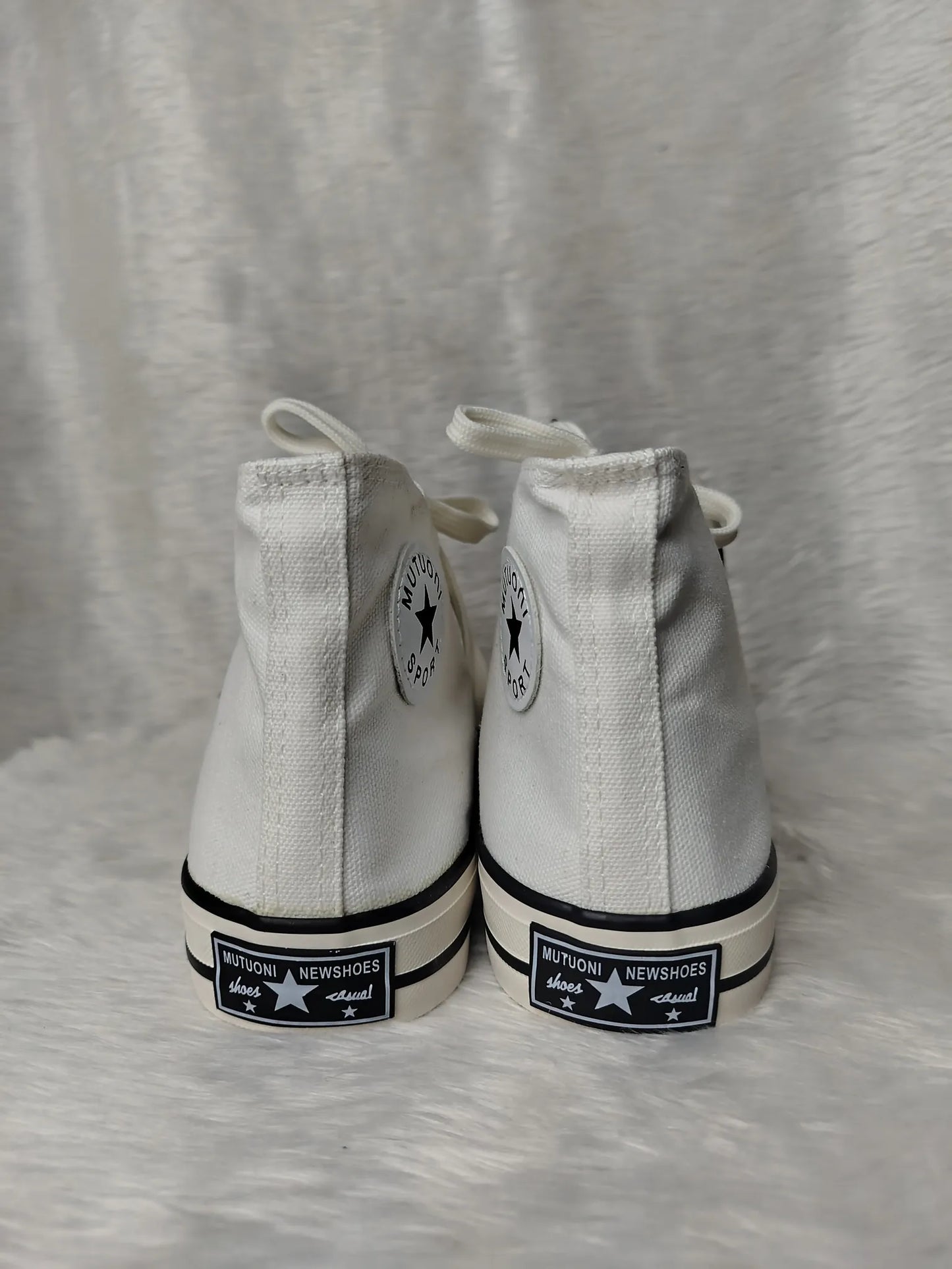 High Neck Canvas Sneaker