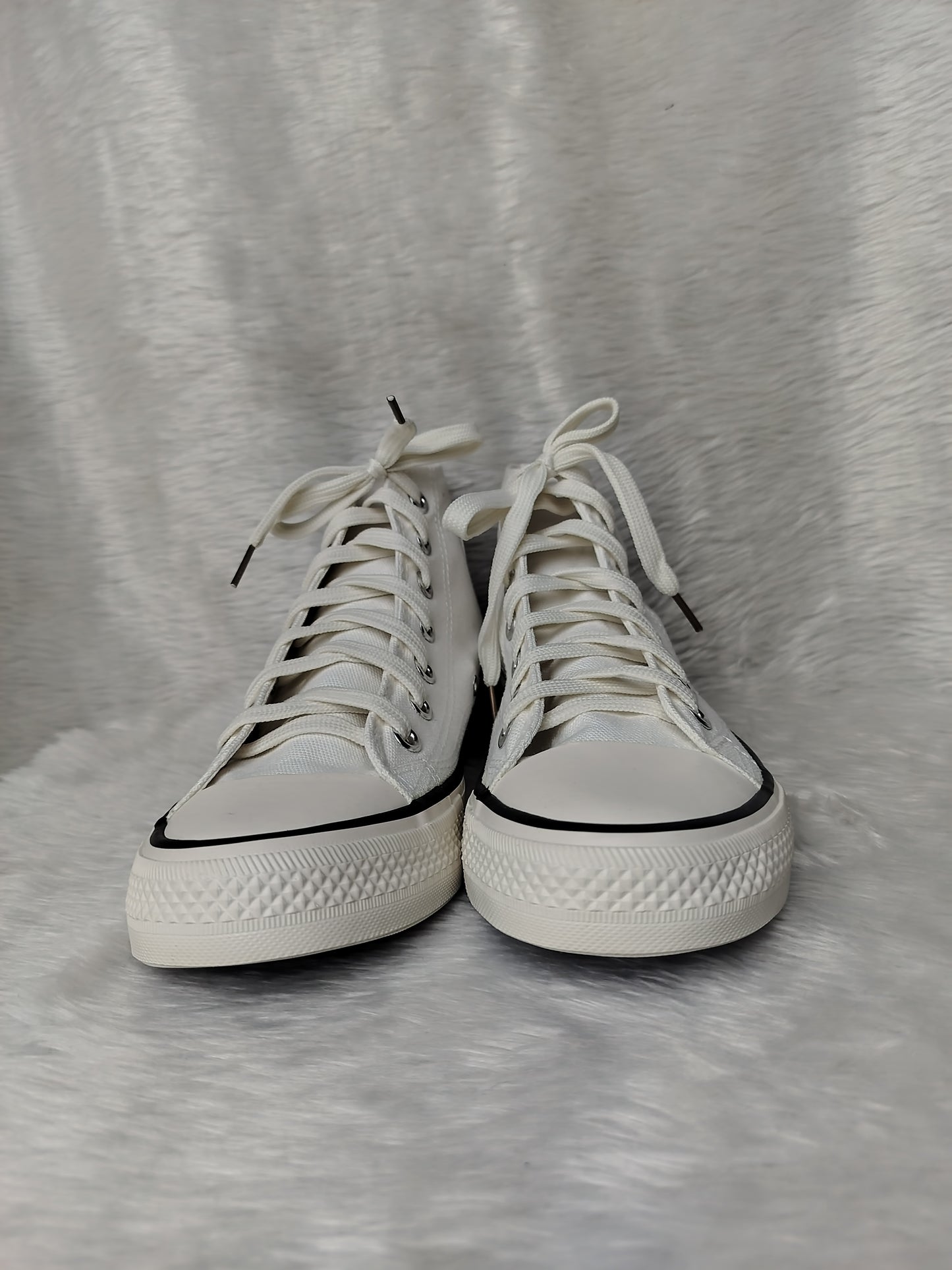 High Neck Canvas Sneaker