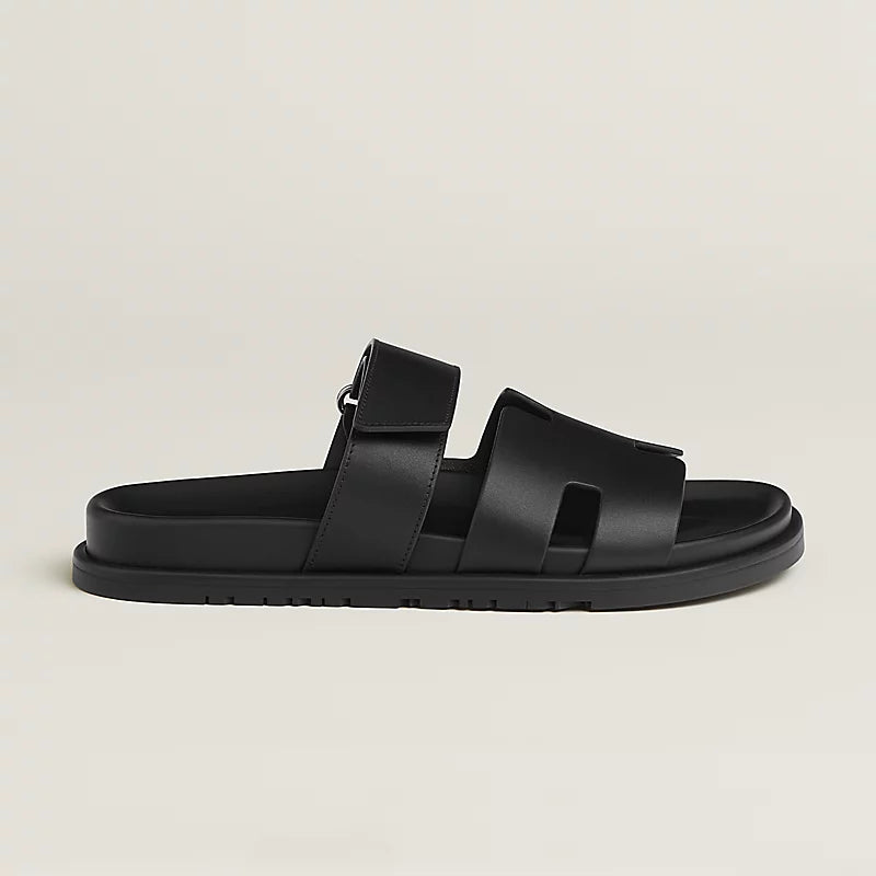 Men's Leather Sandal - BlackBole Edition 1001