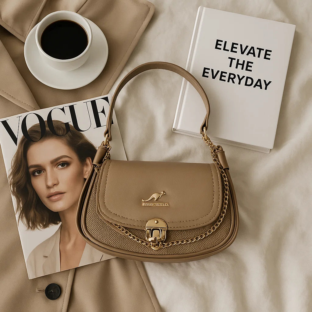 UrbanCharm Mocha Shoulder Bag