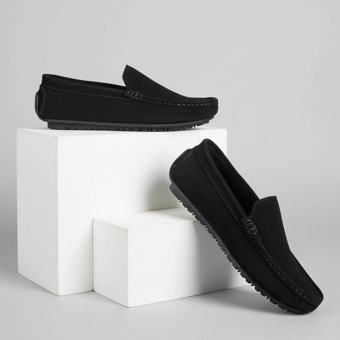 Men's Heritage Suede Leather Loafer - BB0701
