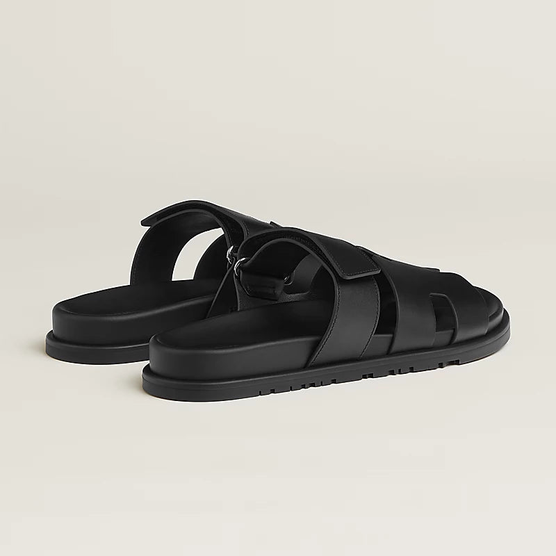 Men's Leather Sandal - BlackBole Edition 1001
