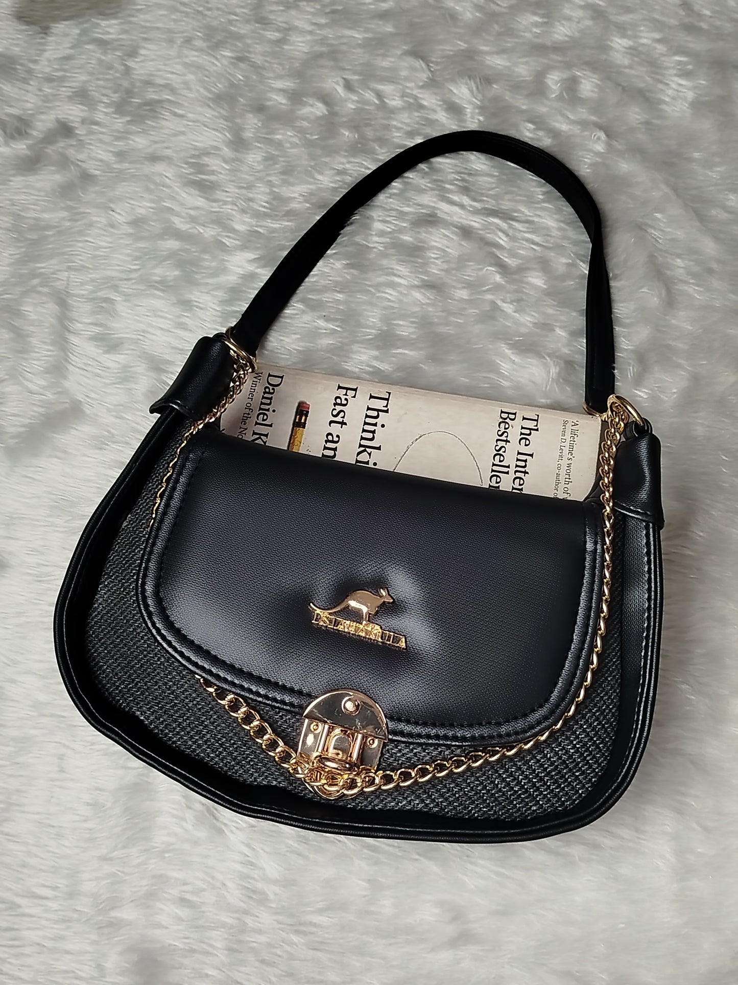 UrbanCharm Mocha Shoulder Bag