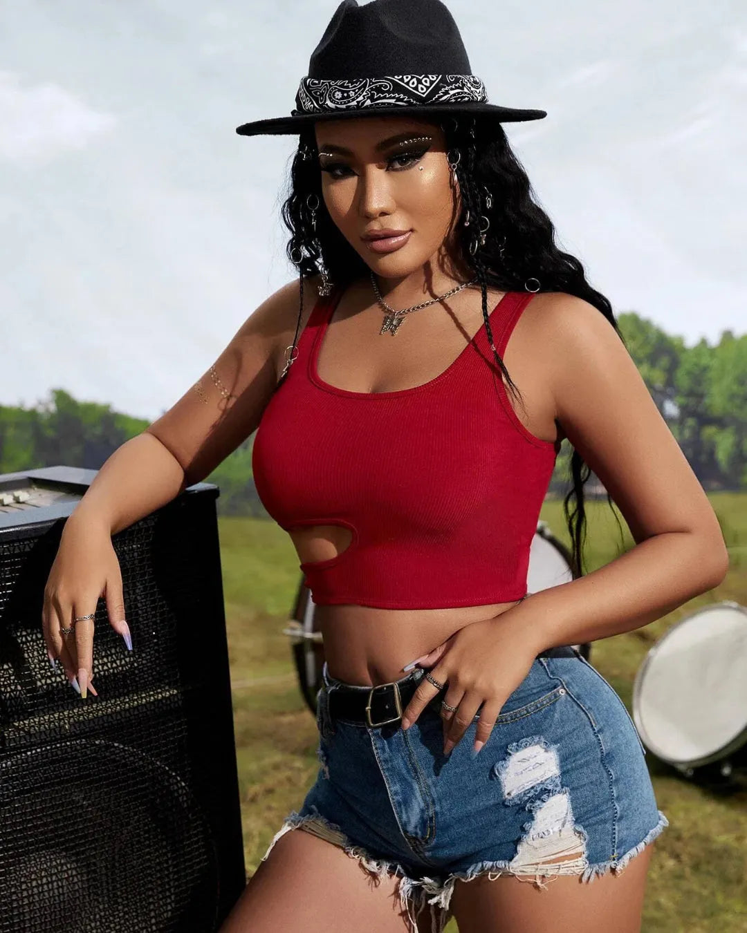 ""
