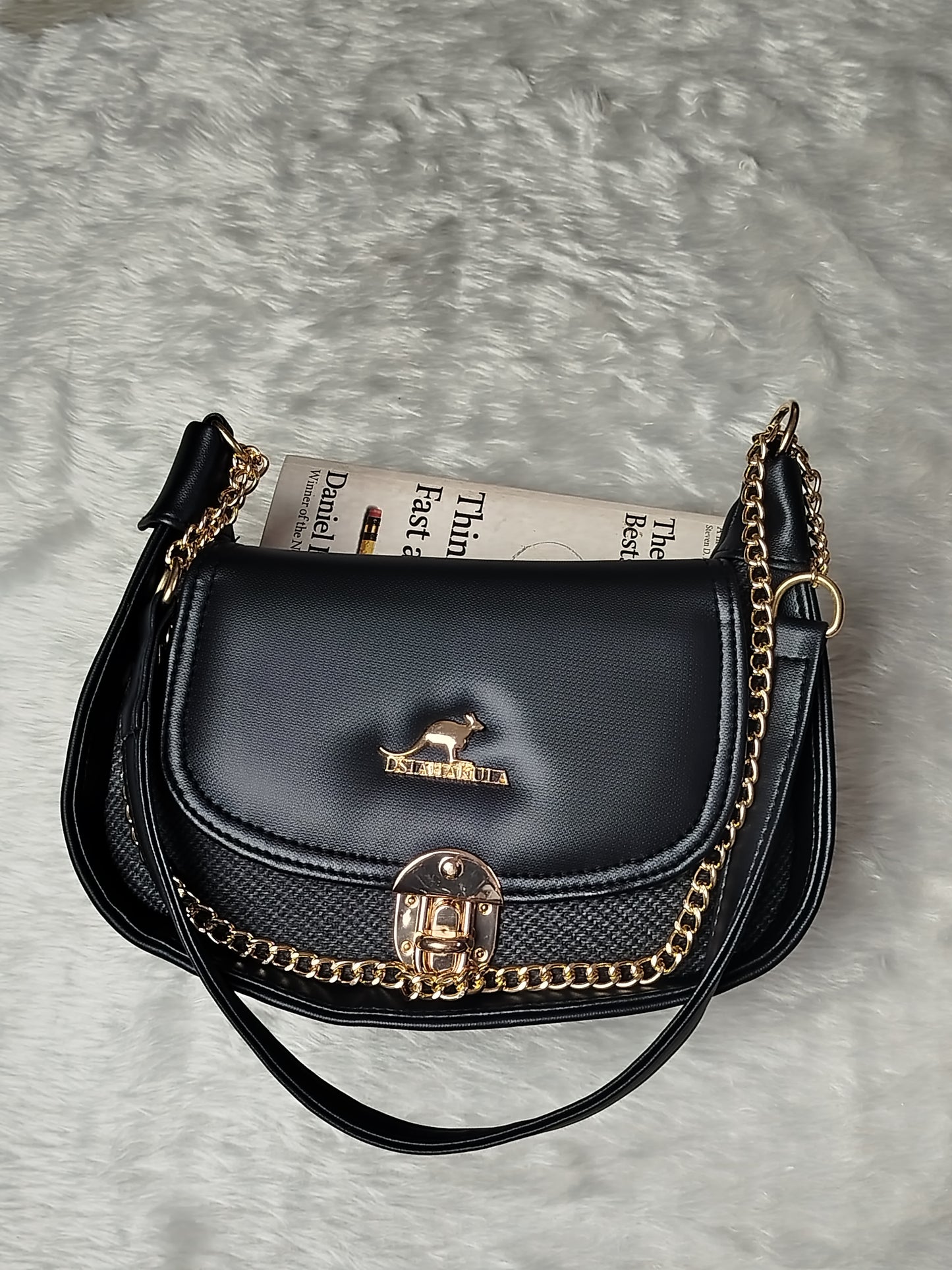UrbanCharm Mocha Shoulder Bag