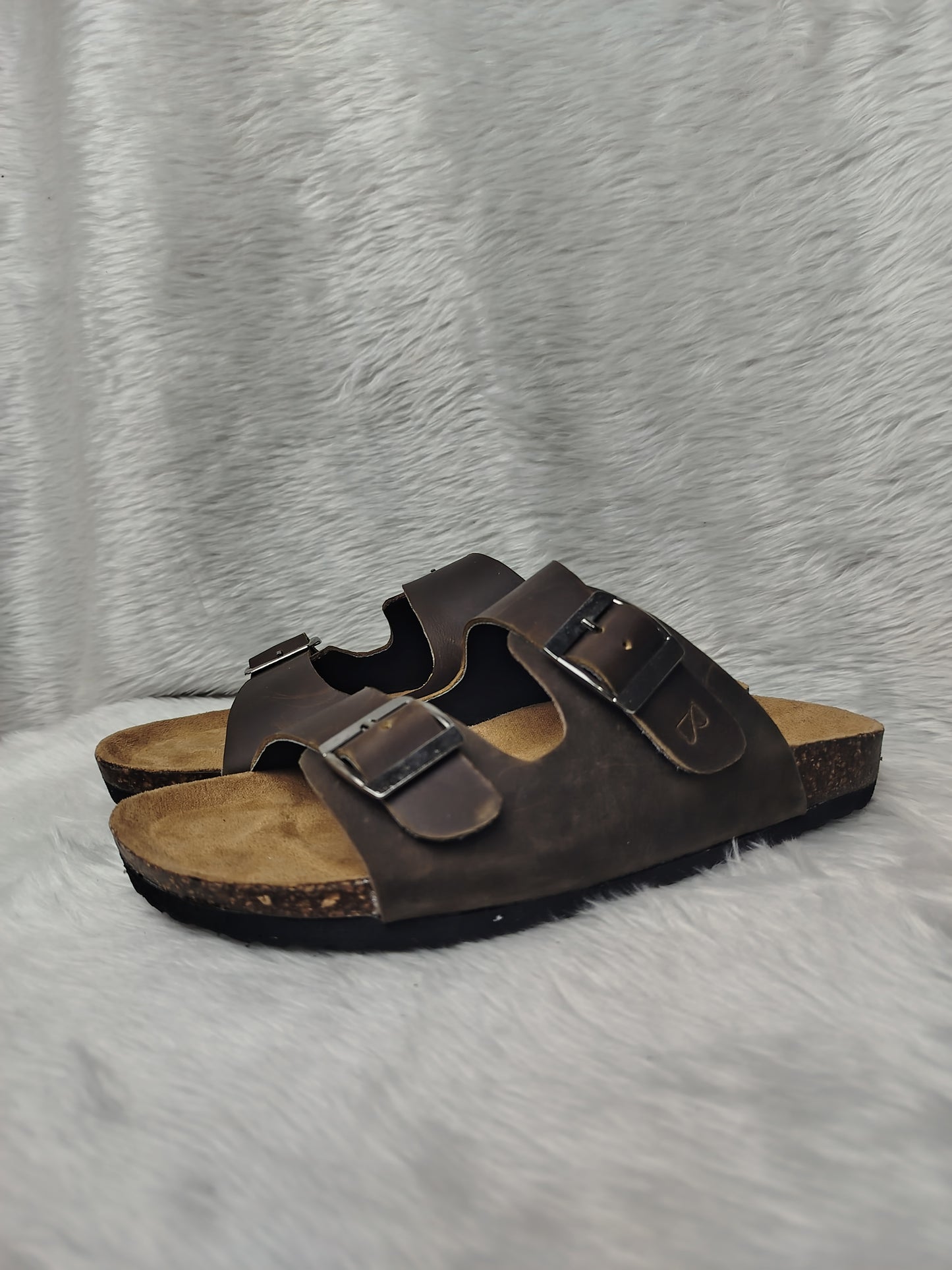Arizona Men's Leather Sandals - BlackBole Edition