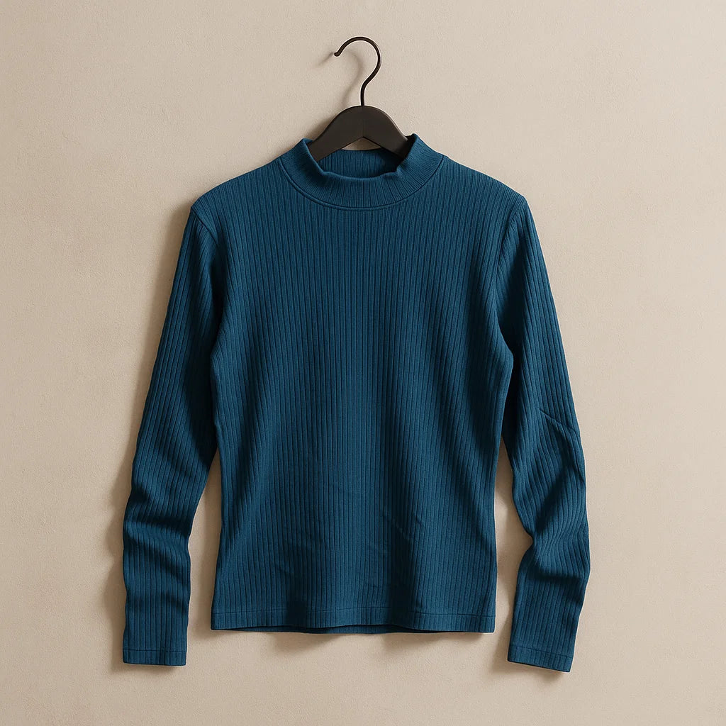 Women Zara Ribbed T-shirt