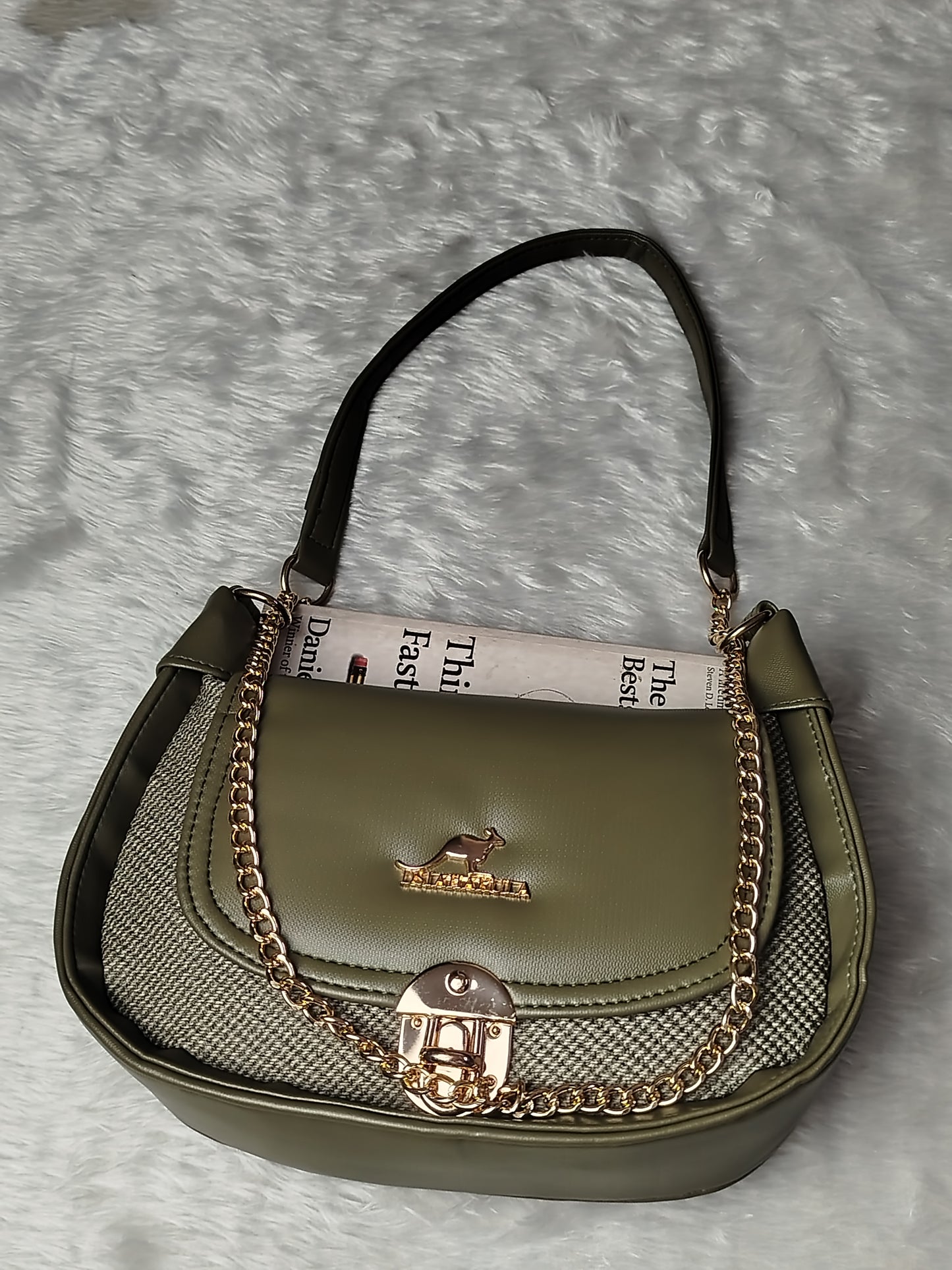 UrbanCharm Mocha Shoulder Bag