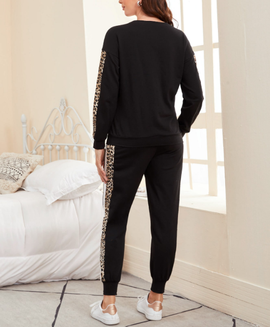 Classy Fashionable Western Wear Tracksuit Top & Bottom Set