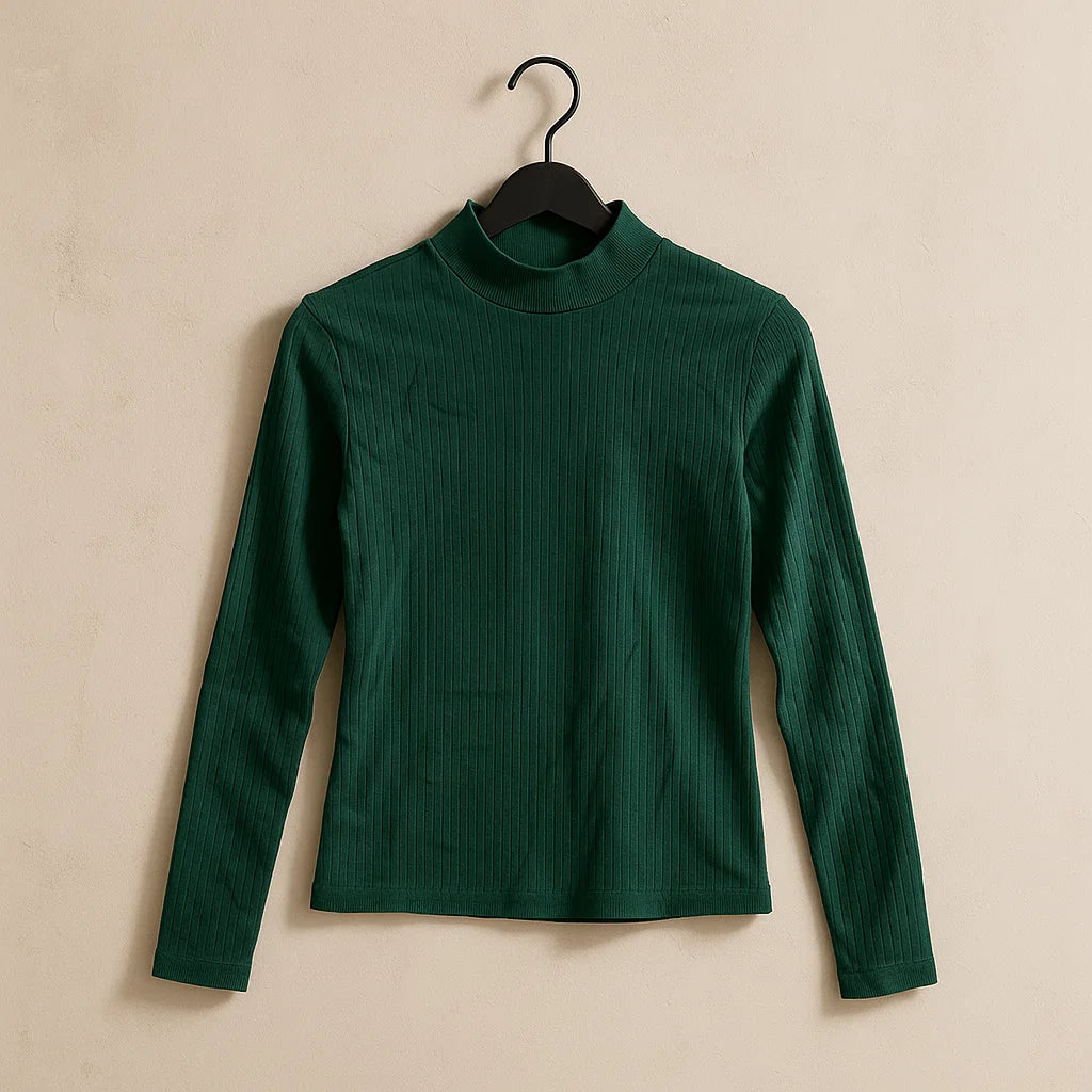 Women Zara Ribbed T-shirt