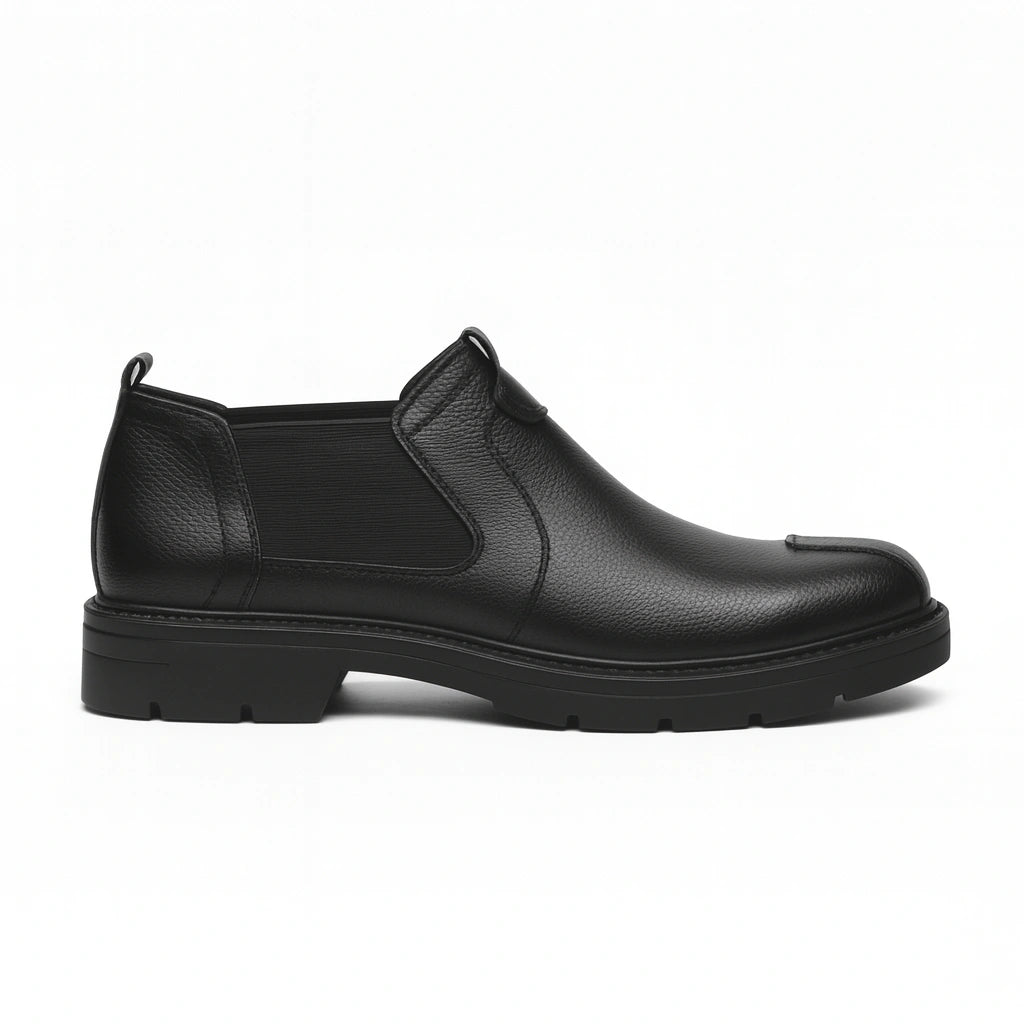 Men's Original Leather Biking Boot - BlackBole Edition BBBB01