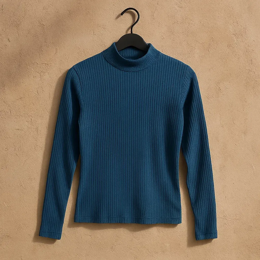 Women Zara Ribbed T-shirt