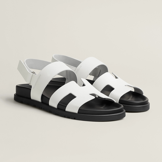 Men's Leather Sandal - BlackBole Edition 2002