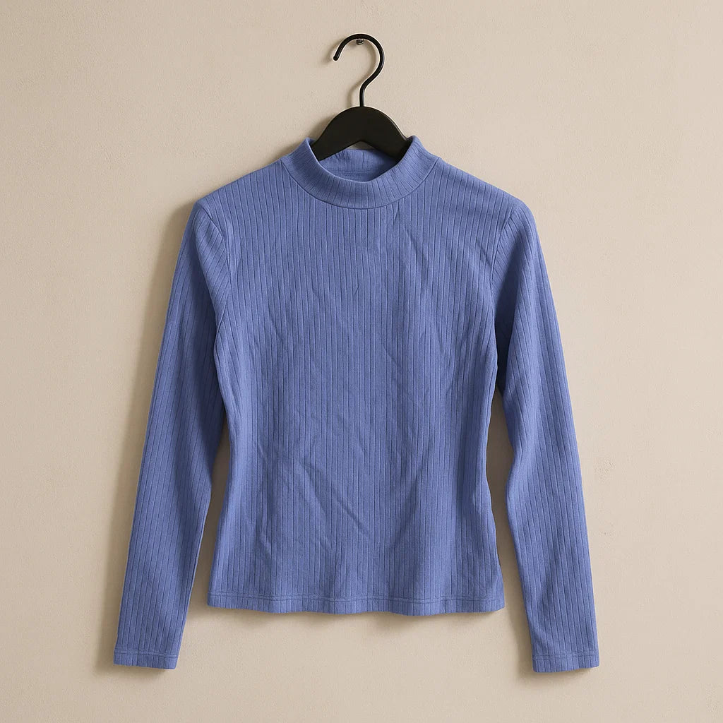 Women Zara Ribbed T-shirt