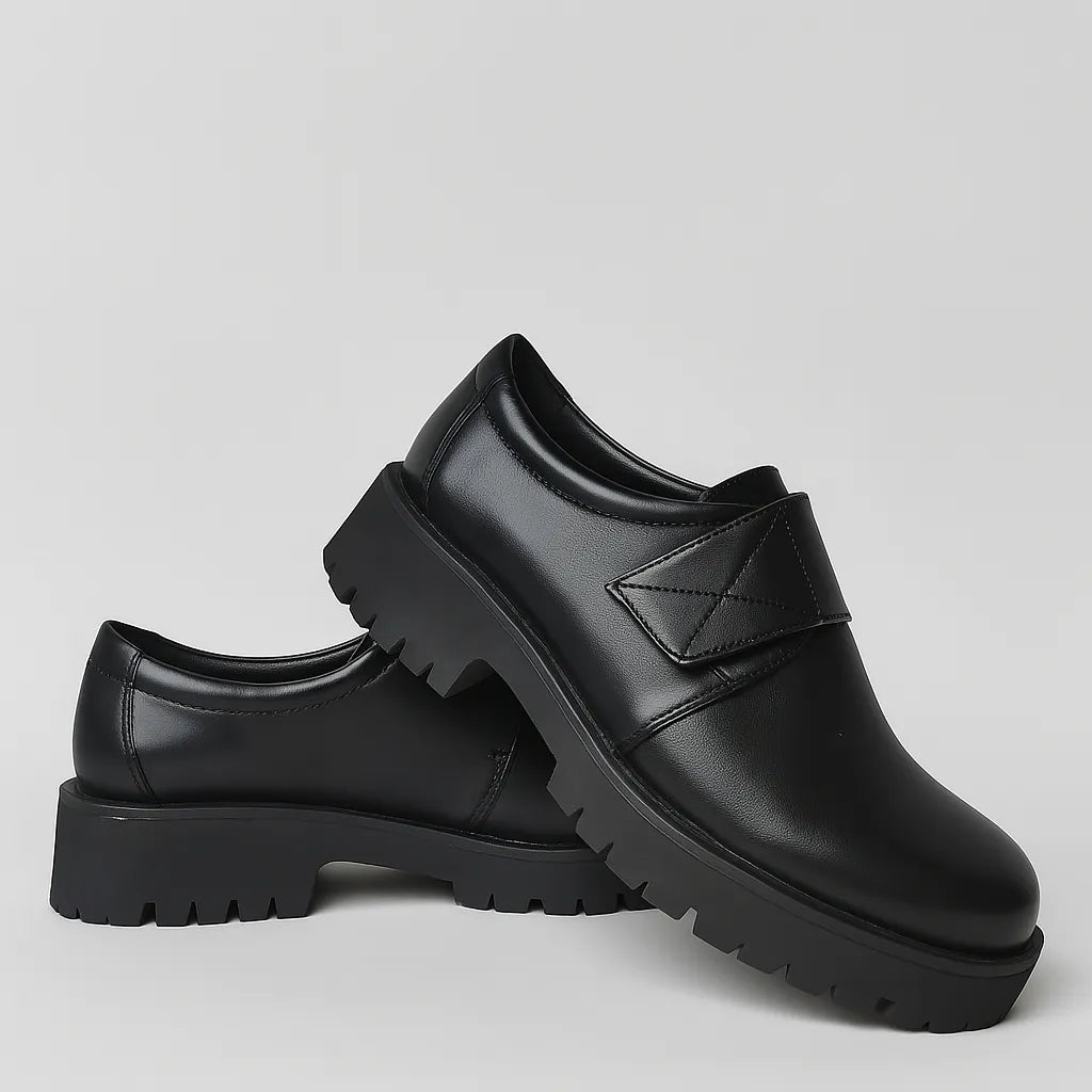 HexaFlex Women High Heel (Original Leather) - Black