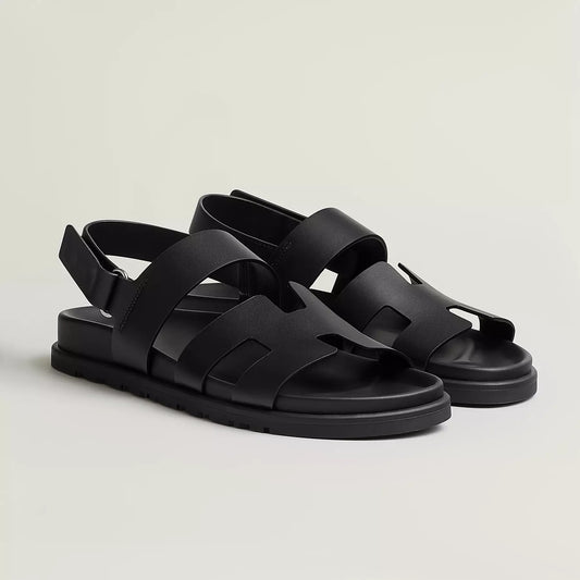 Men's Leather Sandal - BlackBole Edition 2001
