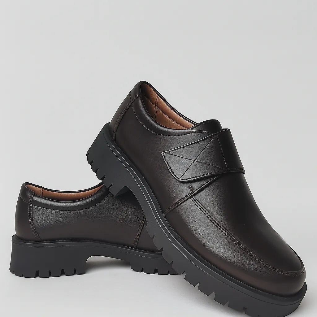 HexaFlex Women High Heel (Original Leather) - Dark Brown