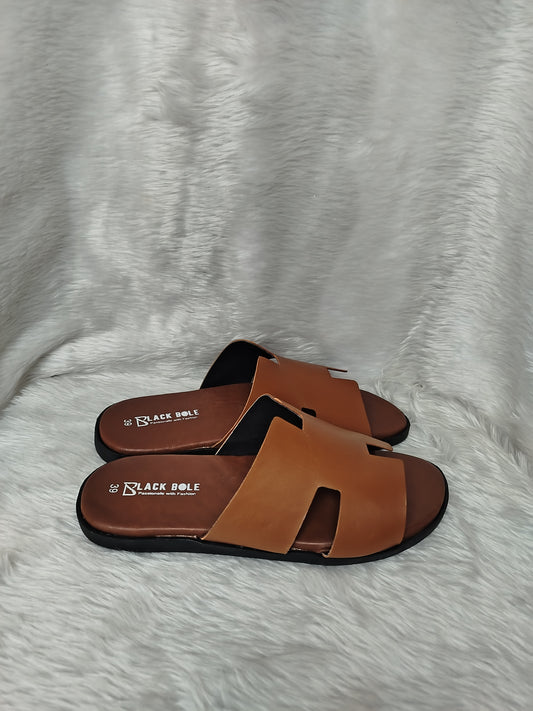 Men's Leather Sandal - BlackBole Edition 1013