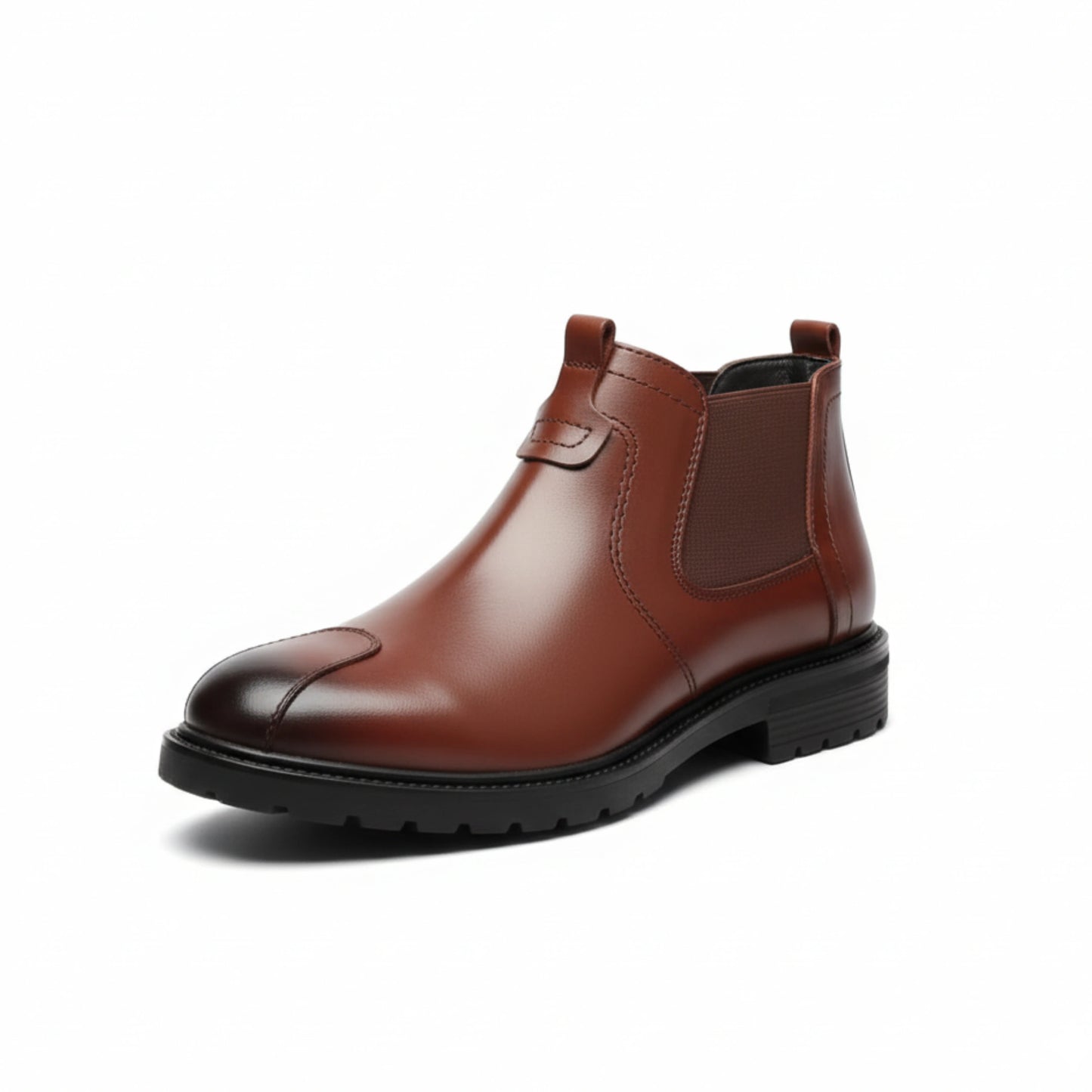 Men's Original Leather Biking Boot - BlackBole Edition BBBB02