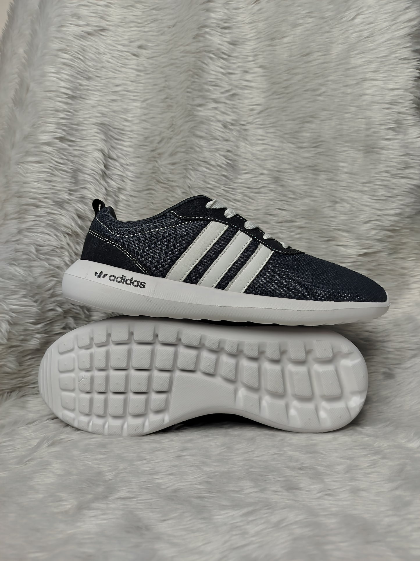 Casual Knit Sneakers – Dark Gray