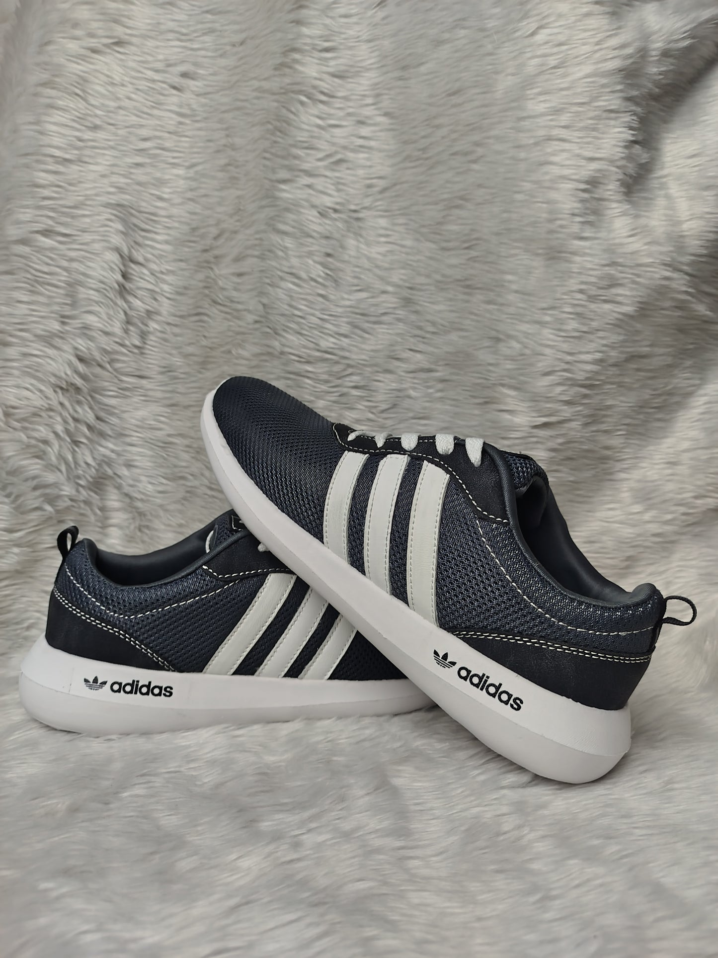 Casual Knit Sneakers – Dark Gray