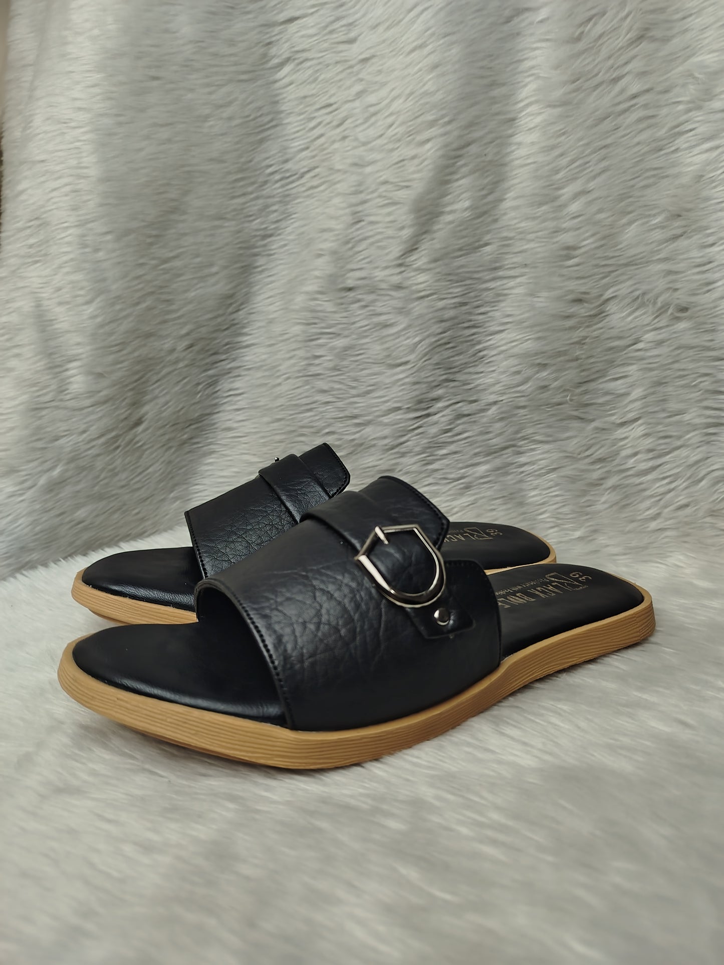 Men's Leather Sandal - BlackBole Edition 1015