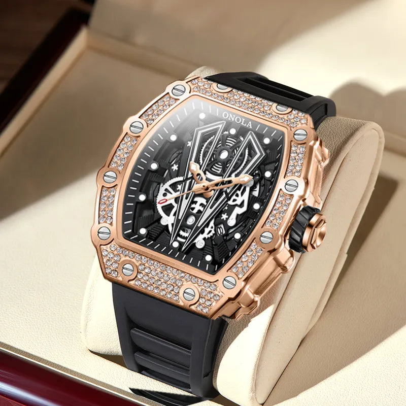 ONOLA 3826D New Timepieces Luminous Sports Waterproof Quartz Watch