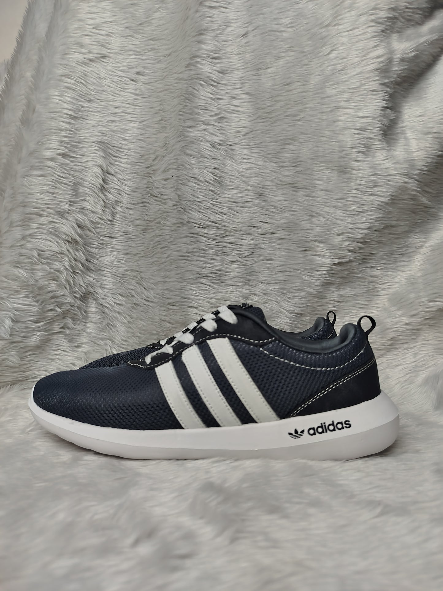 Casual Knit Sneakers – Dark Gray