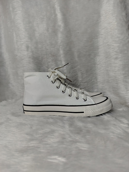 Men's High Neck Canvas Sneaker