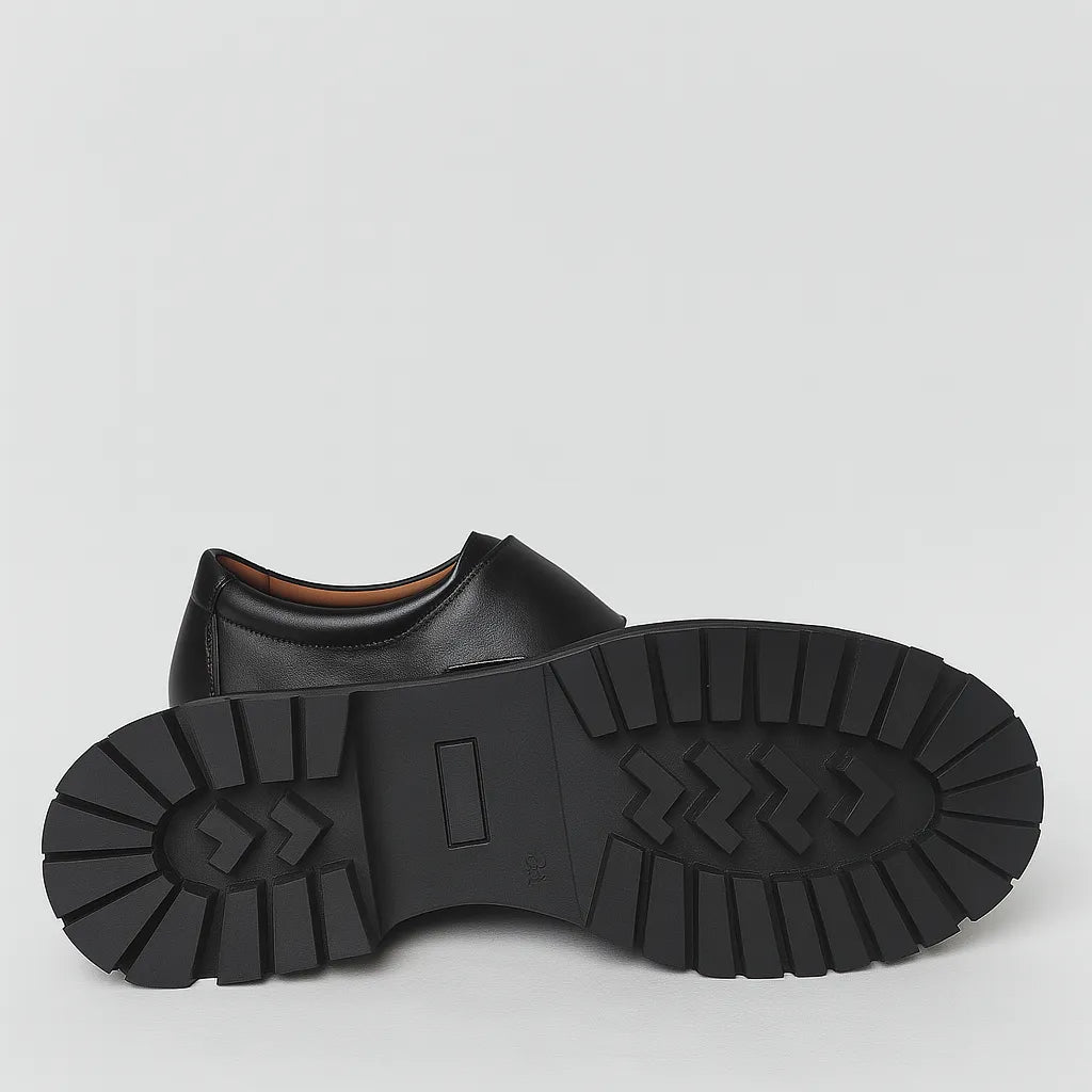 HexaFlex Women High Heel (Original Leather) - Black