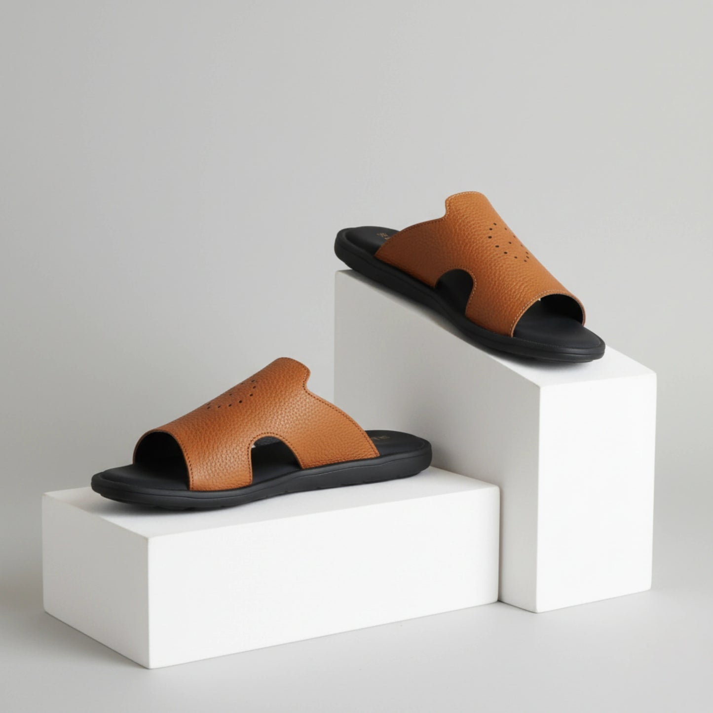 BlackBole Bob Leather Sandal - 1018