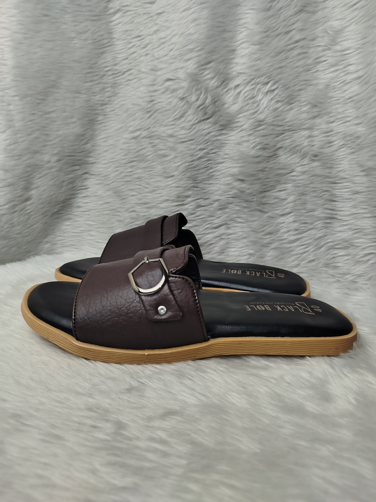 Men's Leather Sandal - BlackBole Edition 1015