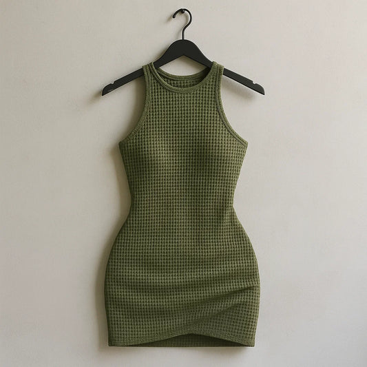 SHEIN SXY Cut Out Textured Bodycon Dress (Code-239)